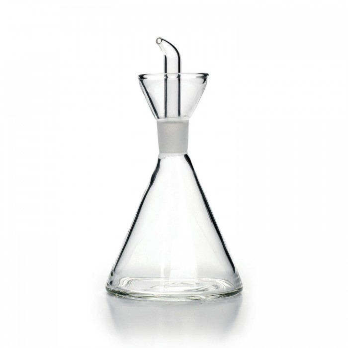 Jarra de aceite cónica de vidrio borosilicato125 ml