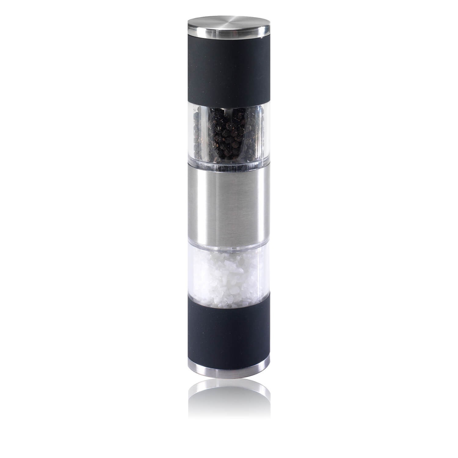 2-in1- Salt and Pepper Grinder Mill Adjustable Ceramic Grind Stainless –  charliesdiscountsuperstore