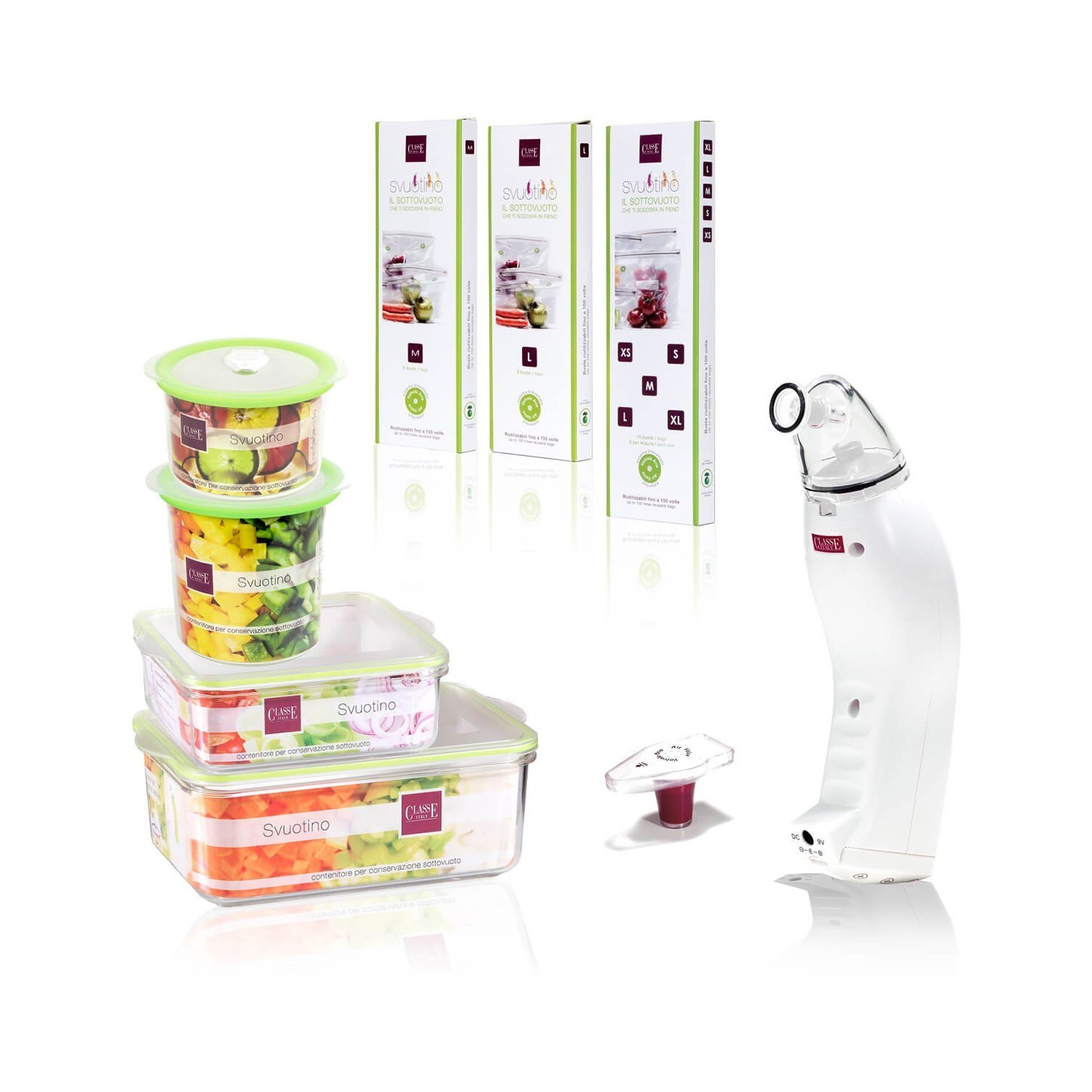 SET 5 CONTENITORI SOTTOVUOTO € 26,00 - Presentatrice Avon