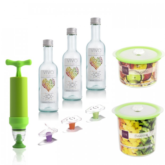 3.7 litre Vacuum-Packed Juice Preserver - Emptying White